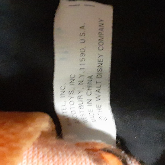 Vintage Walt Disney Company Tigger Plush Hand Puppet - Picture 3 of 3